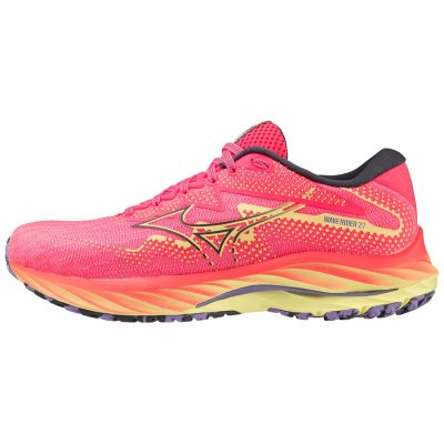Zapatillas Para Correr Mizuno WAVE Rider 27 Mujer - Rosas / Azules / Amarillos - Chile M137JHYWMD